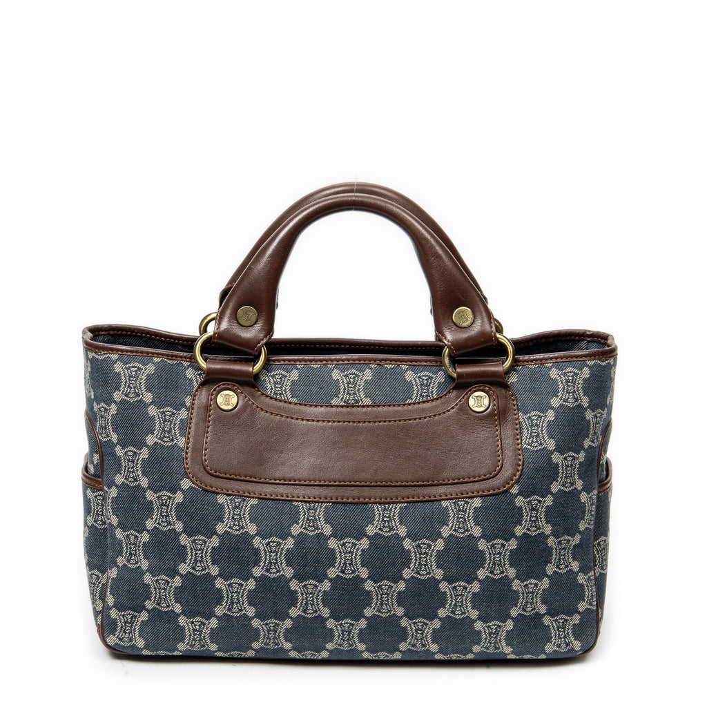 Bolso de mano Boogie Bag Azul Vaquero Macadam Lona Vaquera