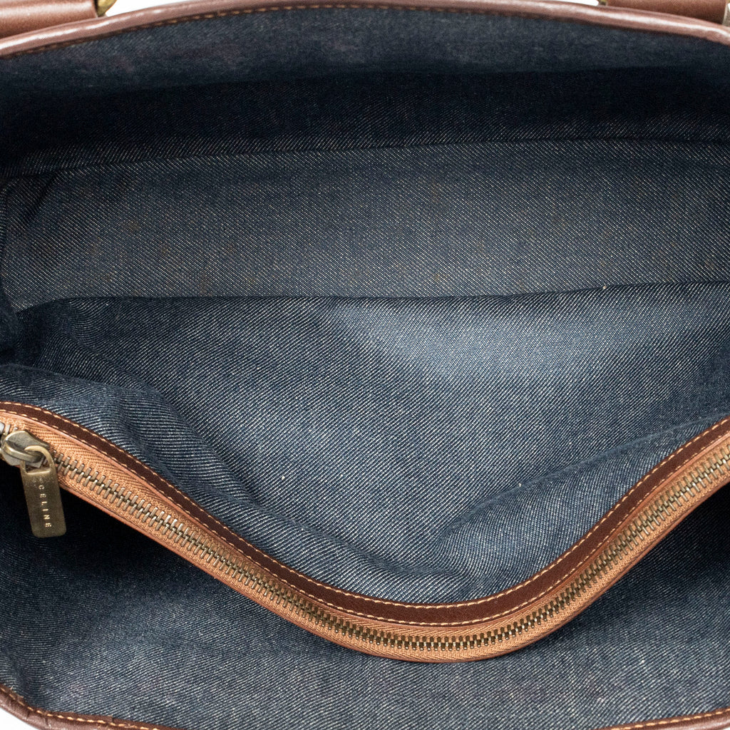 Bolso de mano Boogie Bag Azul Vaquero Macadam Lona Vaquera