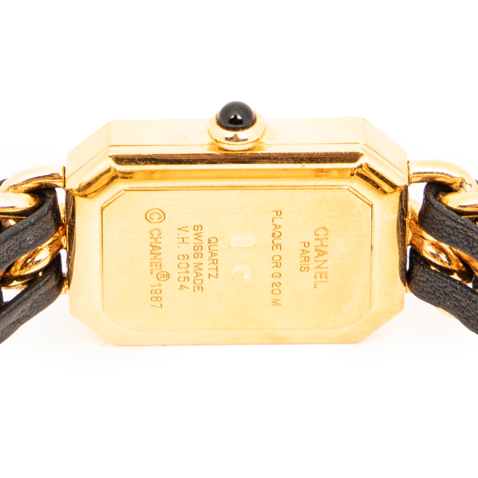 Reloj Première M Chapado en Oro Negro