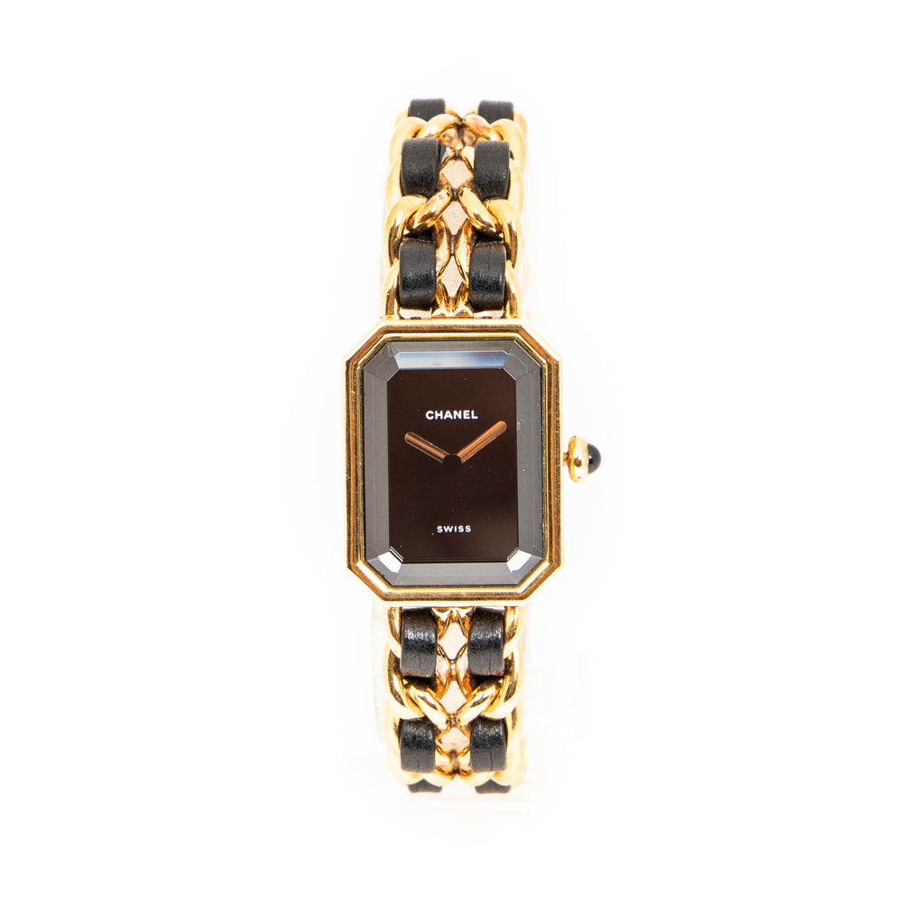 Reloj Première M chapado en oro negro