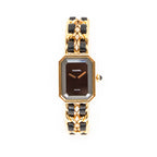 Reloj Première M chapado en oro negro
