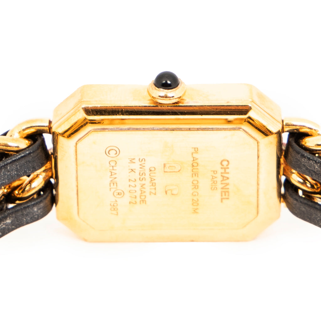 Reloj Première M chapado en oro negro
