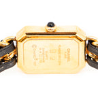 Reloj Première M chapado en oro negro