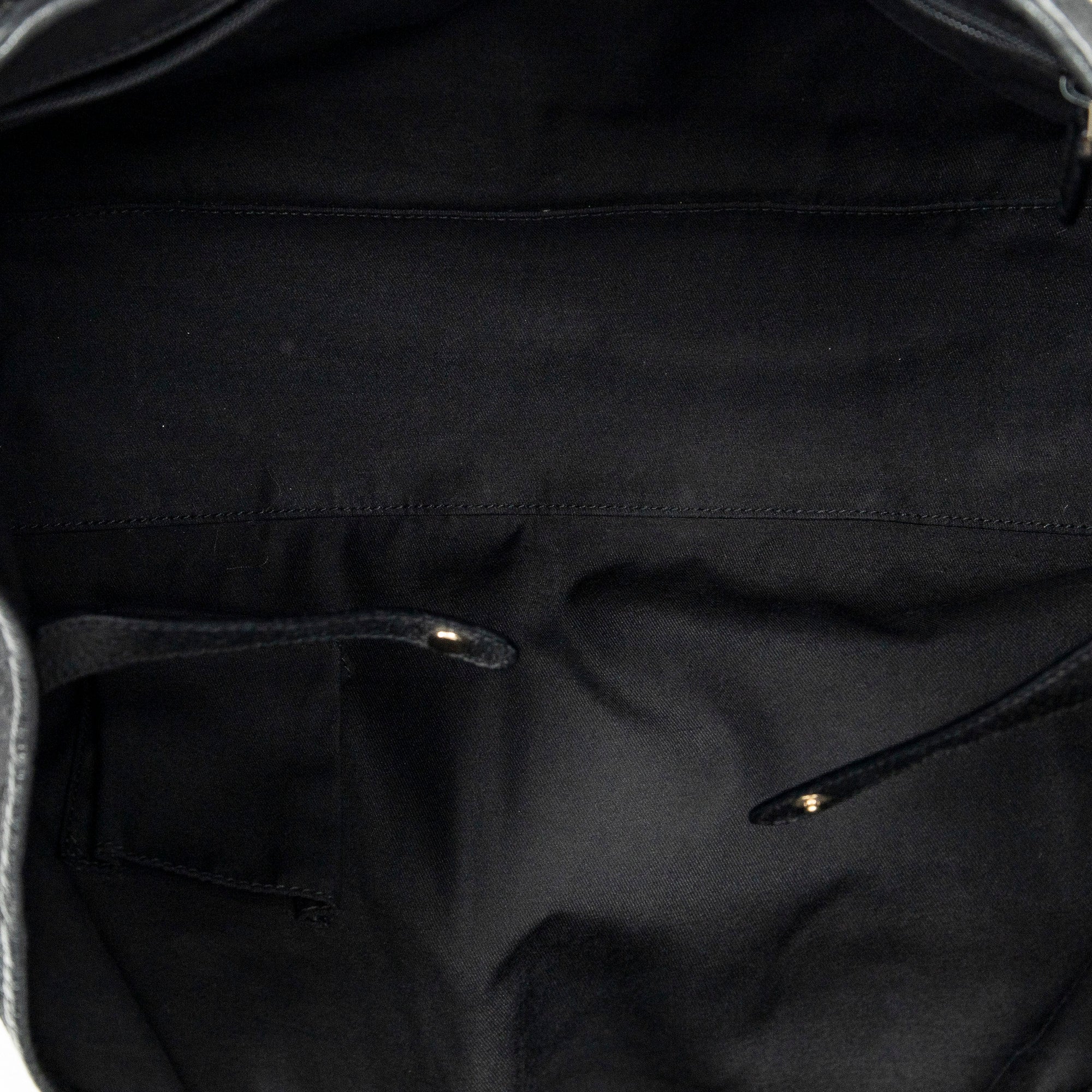 Shoulder Bag Medium Web Princy Tote Black Monogrammed Canvas