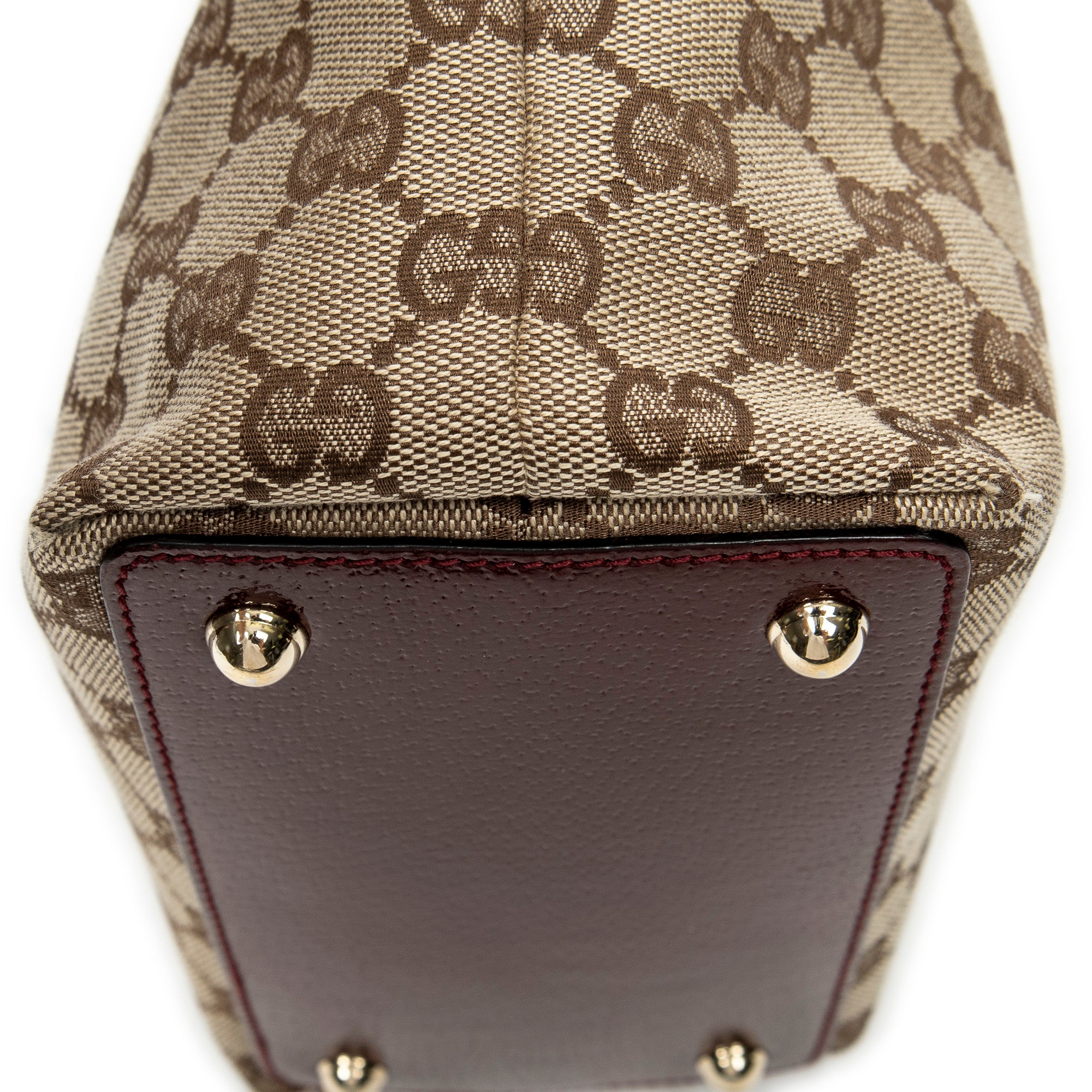 Shoulder Bag Small Eclipse Shopping Beige Monogrammed Canvas