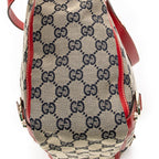 Shoulder Bag Small Abbey D-Ring Tote Beige Monogrammed Canvas