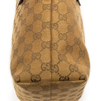 Shoulder Bag Small Tall Tote Tan Monogrammed Canvas