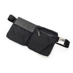 Waist Bag Waist Pouch Black Monogrammed Canvas