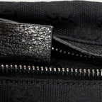 Waist Bag Waist Pouch Black Monogrammed Canvas