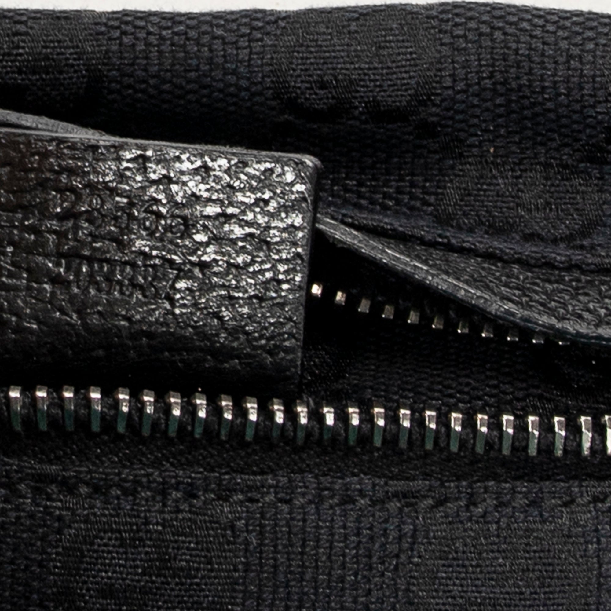 Waist Bag Waist Pouch Black Monogrammed Canvas