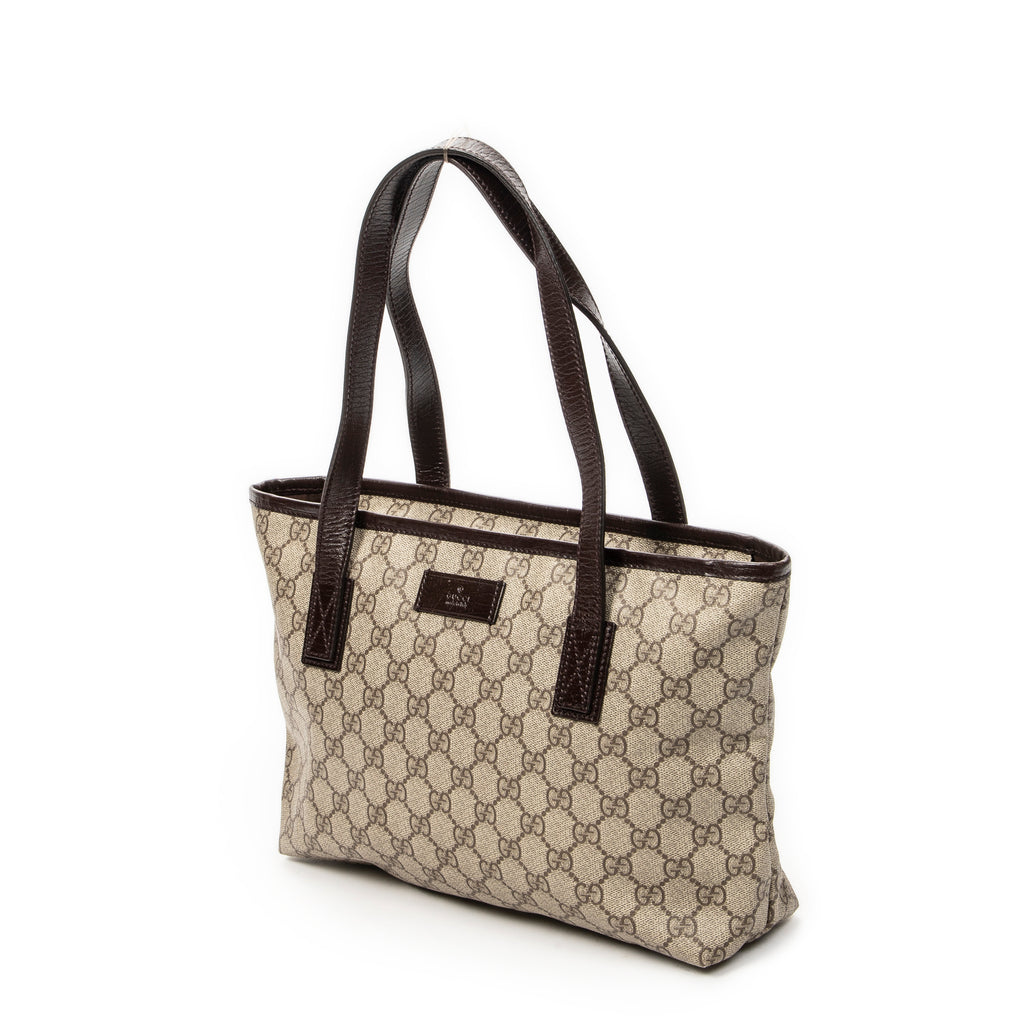 Shoulder Bag Small Joy Tote Beige Supreme Coated Canvas