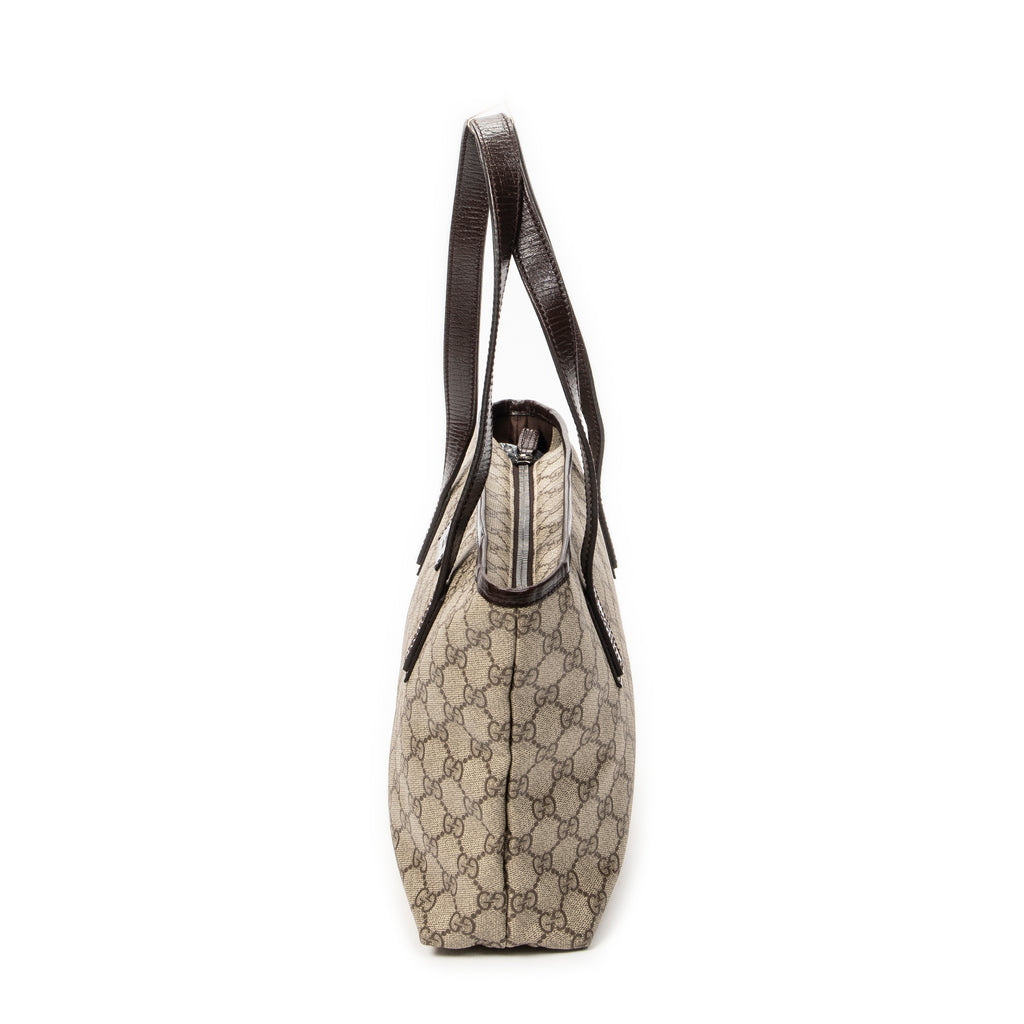 Shoulder Bag Small Joy Tote Beige Supreme Coated Canvas