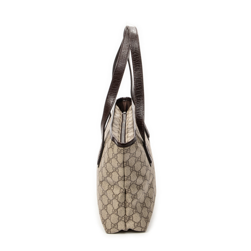 Shoulder Bag Small Joy Tote Beige Supreme Coated Canvas