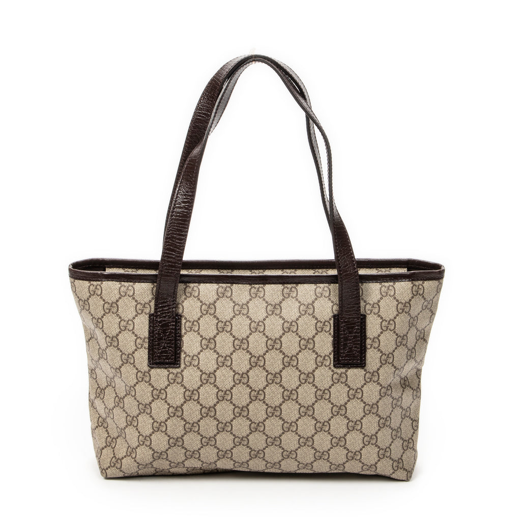 Shoulder Bag Small Joy Tote Beige Supreme Coated Canvas
