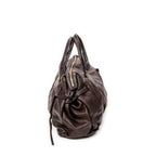 Shoulder Bag Hysteria Tote Dark Brown Guccissima Leather