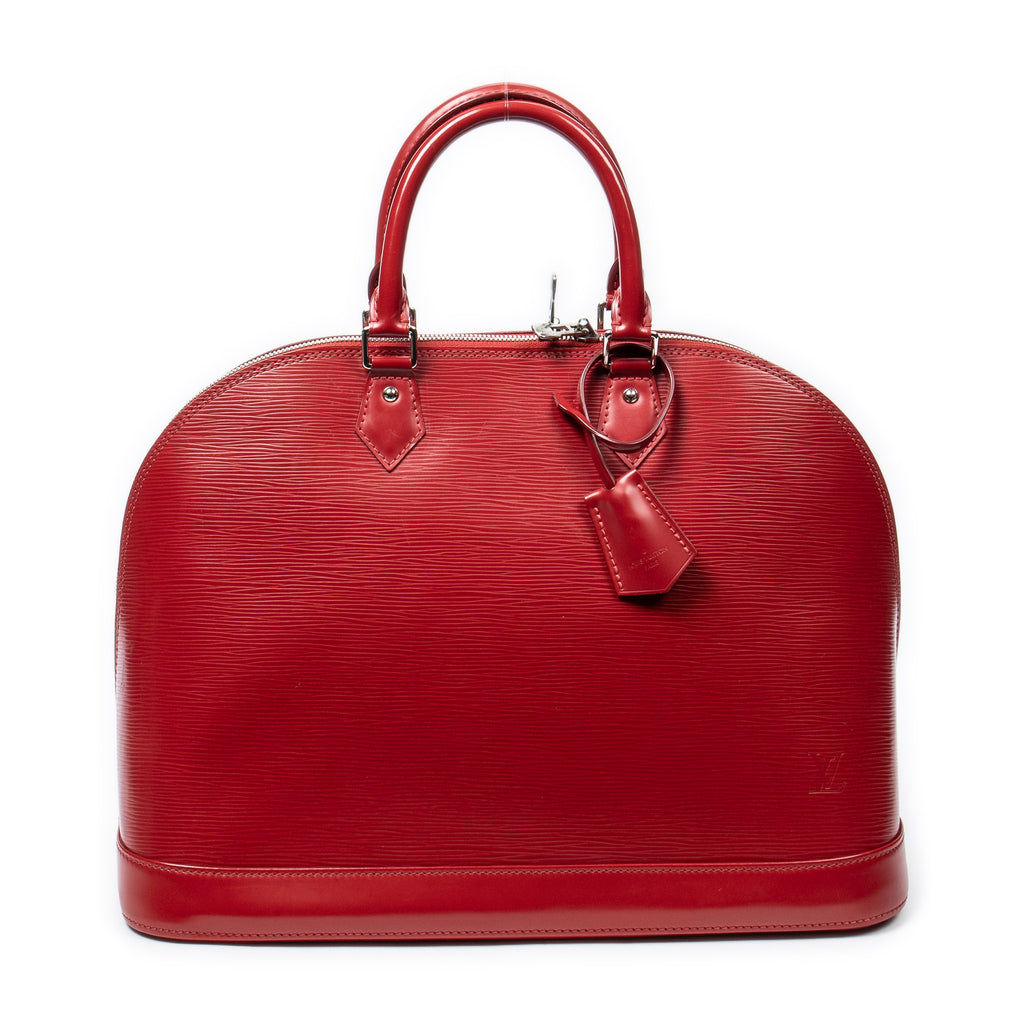 Handbag Alma GM Red Epi