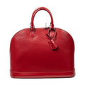 Handbag Alma GM Red Epi