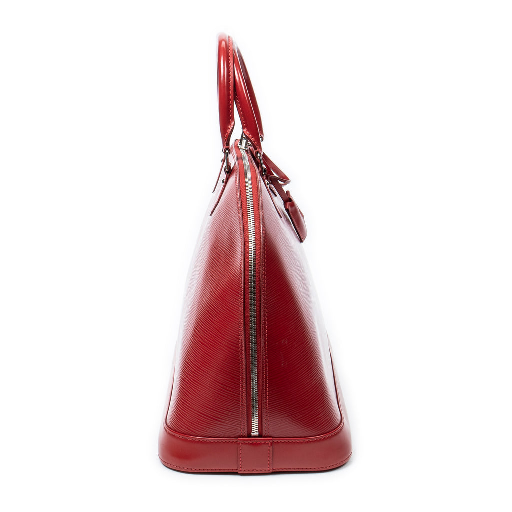 Handbag Alma GM Red Epi