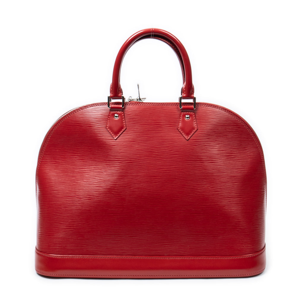 Handbag Alma GM Red Epi