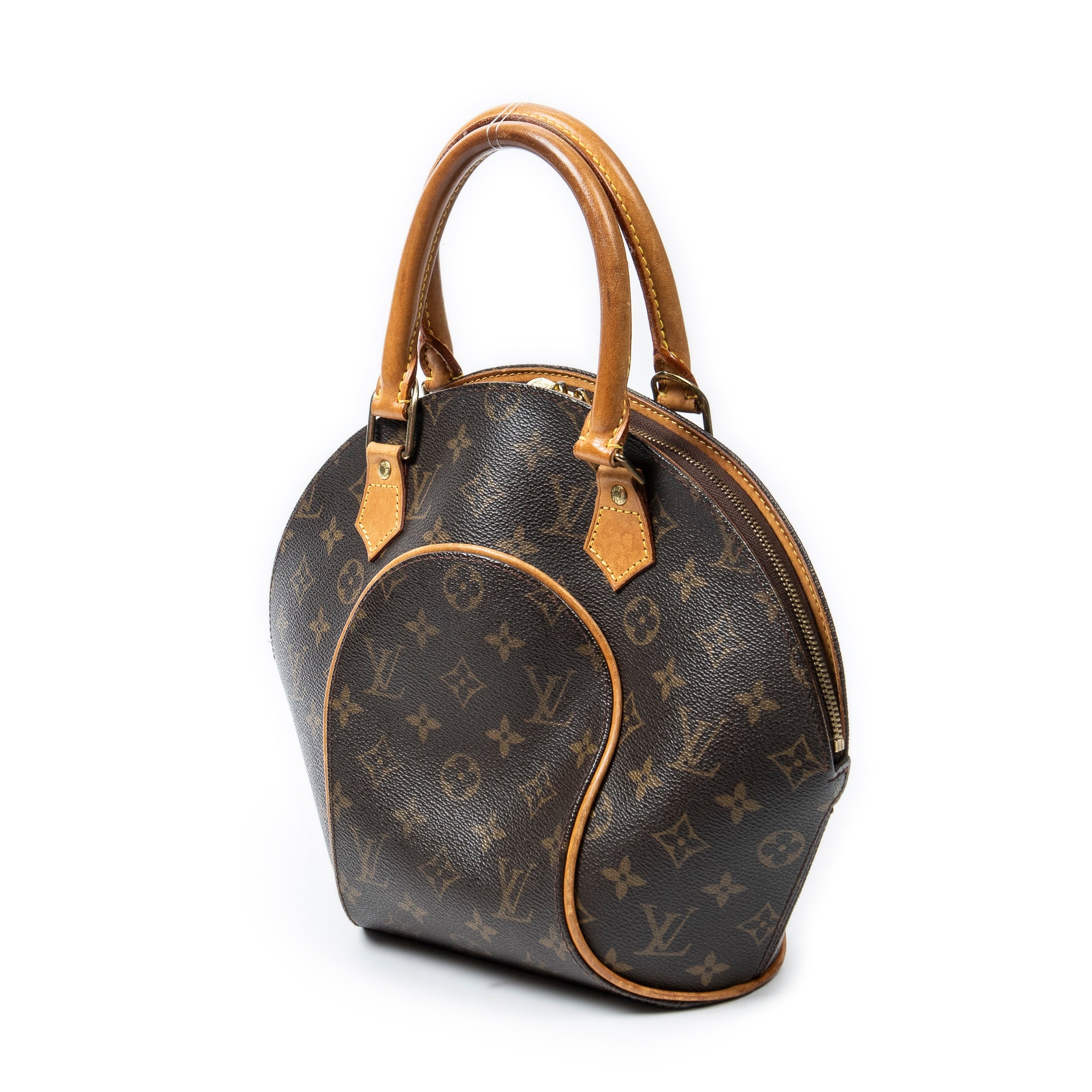 Handbag Ellipse PM Brown Monogram Canvas