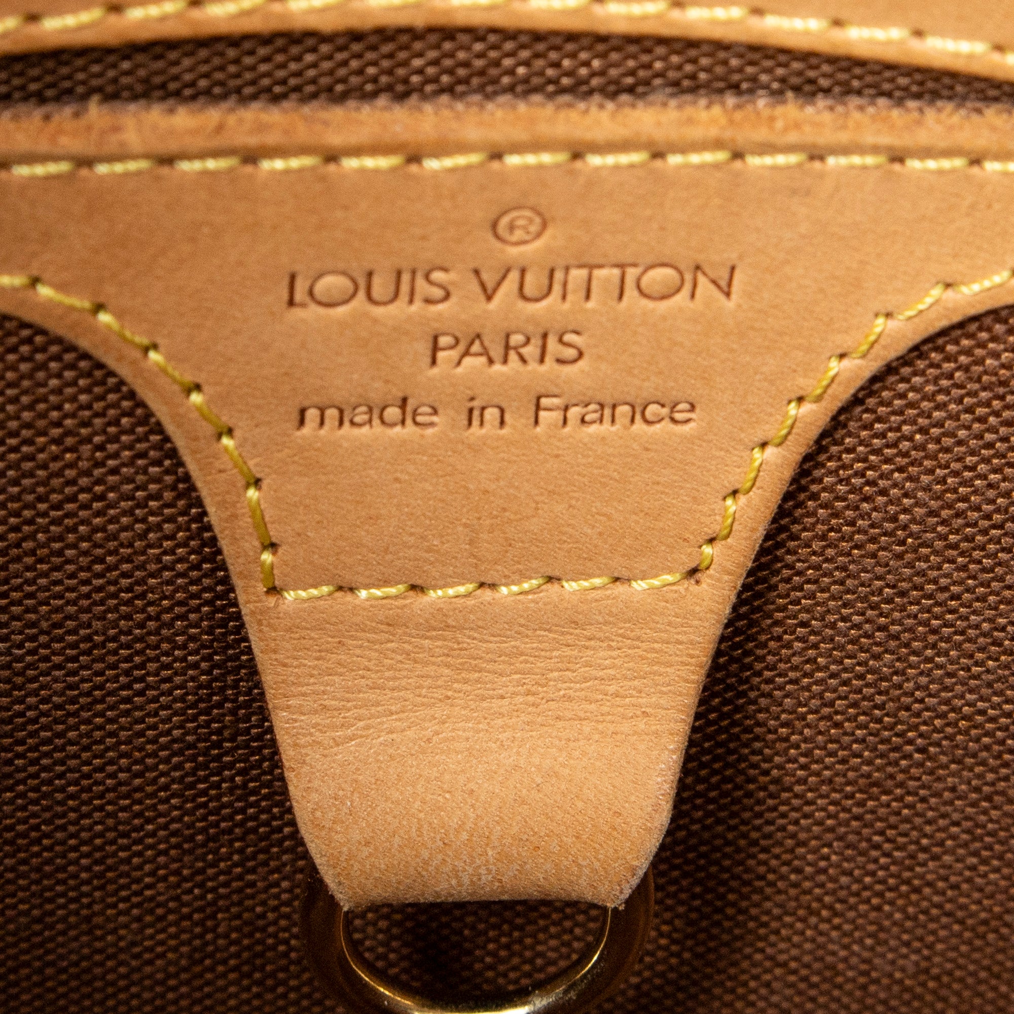 Handbag Ellipse PM Brown Monogram Canvas
