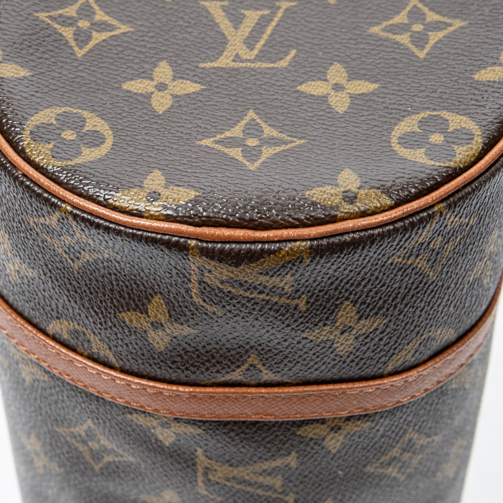 Handbag Papillon 26 Brown Monogram Canvas