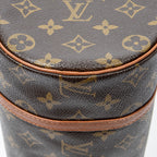 Handbag Papillon 26 Brown Monogram Canvas
