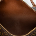 Handbag Papillon 26 Brown Monogram Canvas