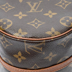 Handbag Papillon 26 Brown Monogram Canvas