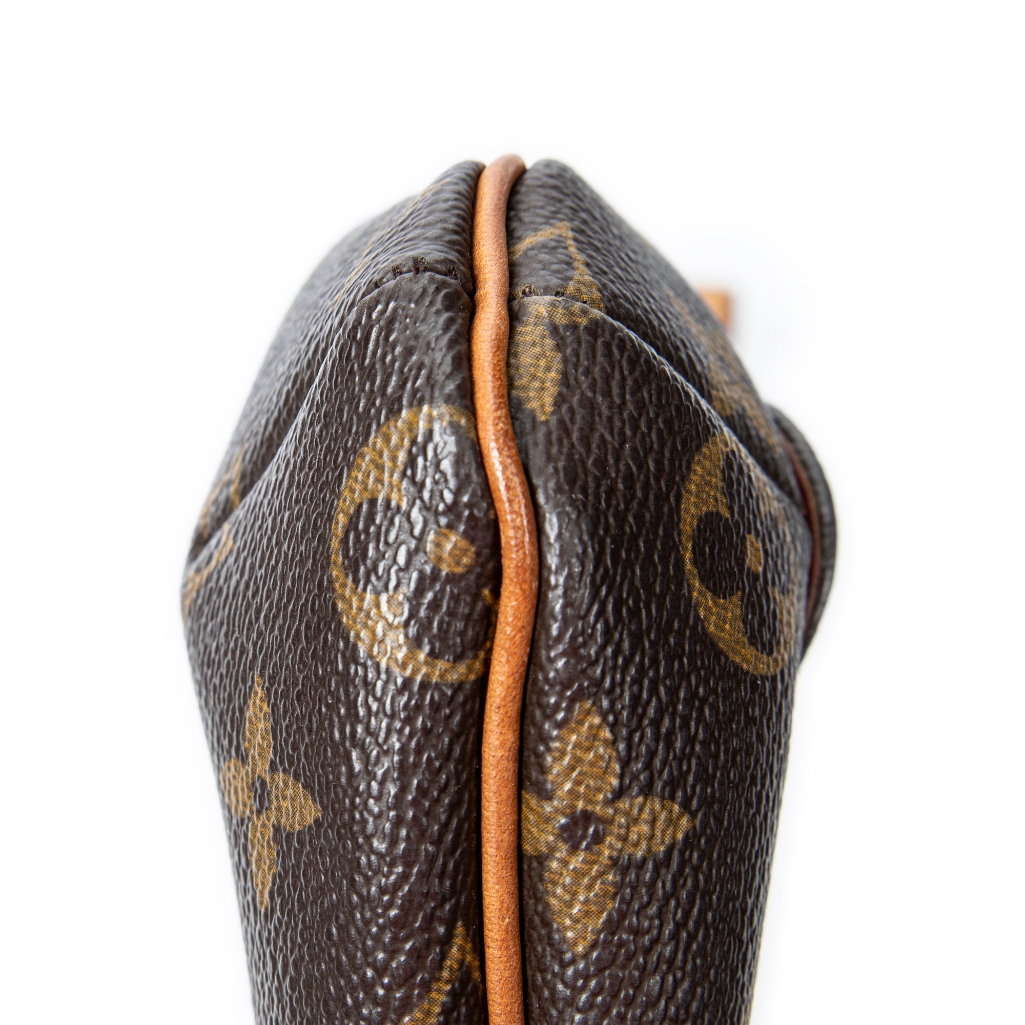 Sac Bandoulière Musette Salsa Monogram Toile Marron
