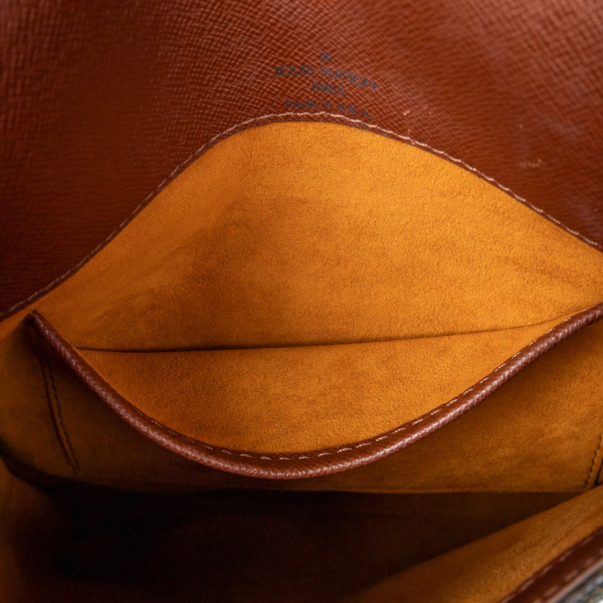 Sac Bandoulière Musette Salsa Monogram Toile Marron