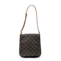 Shoulder Bag Musette Salsa Brown Monogram Canvas