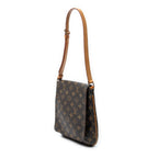 Shoulder Bag Musette Salsa Brown Monogram Canvas