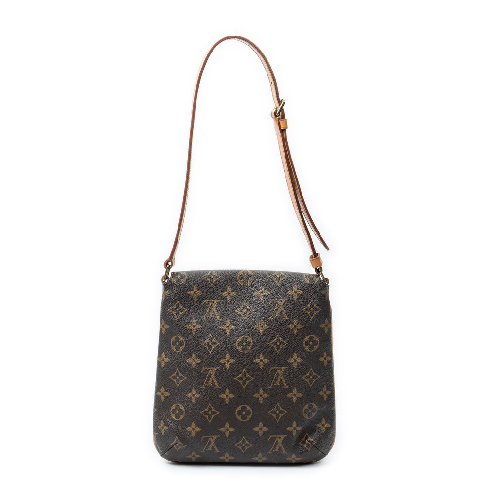 Shoulder Bag Musette Salsa Brown Monogram Canvas