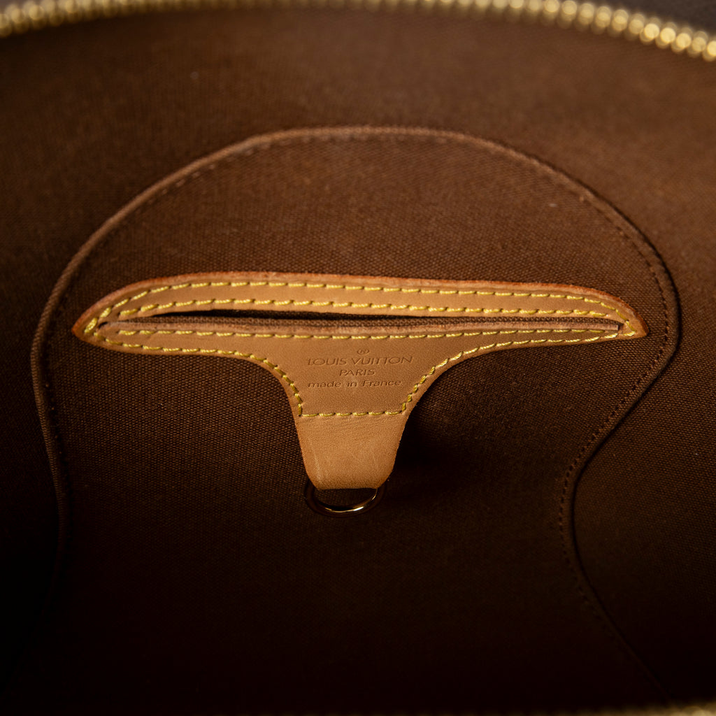 Handbag Ellipse PM Brown Monogram Canvas