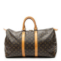 Travel Bag Keepall 45 Brown Monogram Canvas