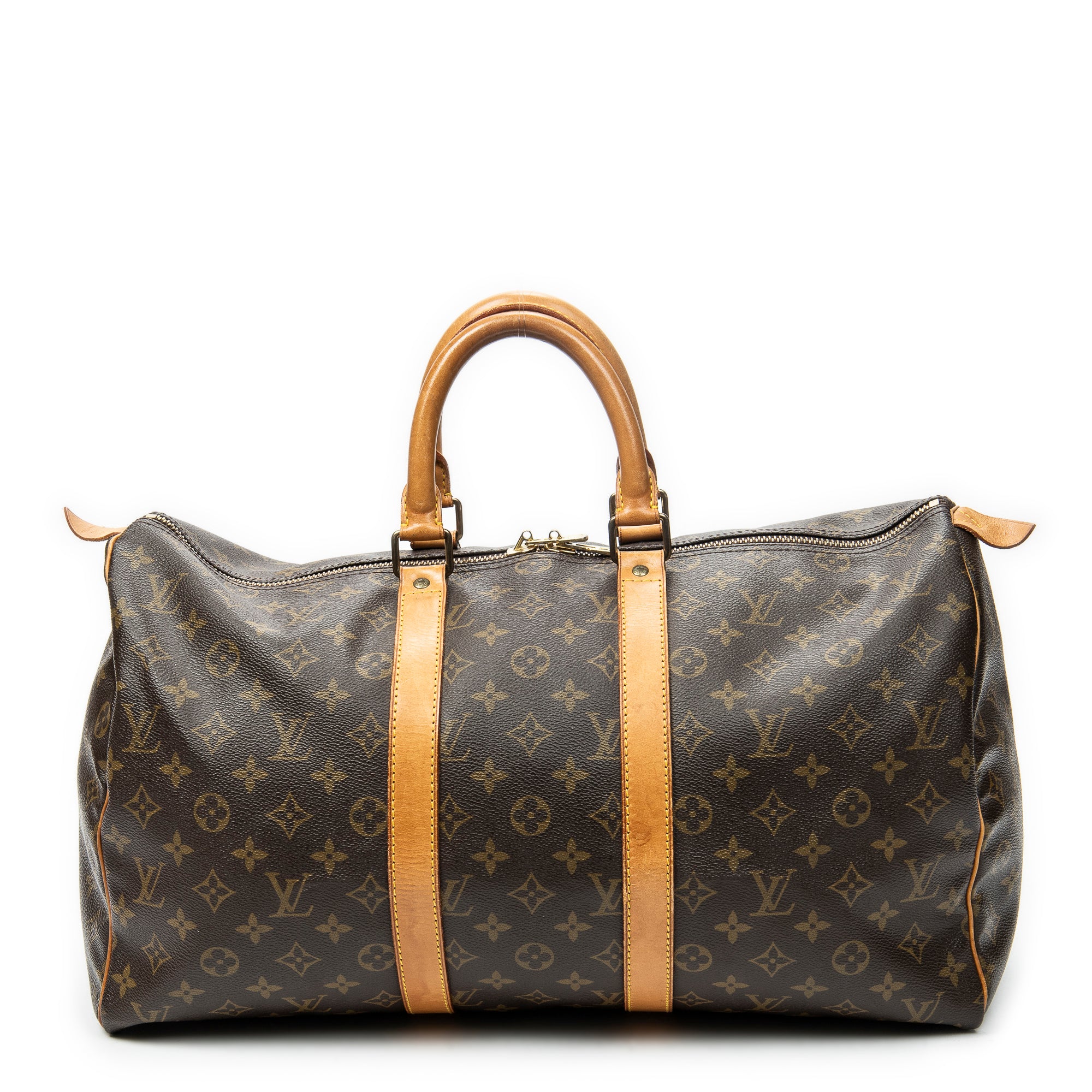 Travel Bag Keepall 45 Brown Monogram Canvas