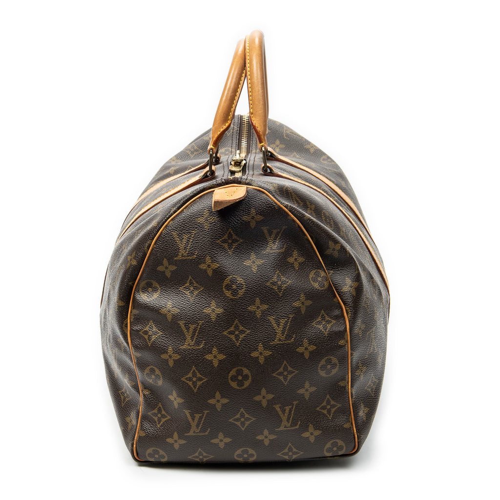 Travel Bag Keepall 45 Brown Monogram Canvas