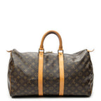 Travel Bag Keepall 45 Brown Monogram Canvas