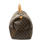 Bolsa de viaje Keepall 50 lona Monogram marrón