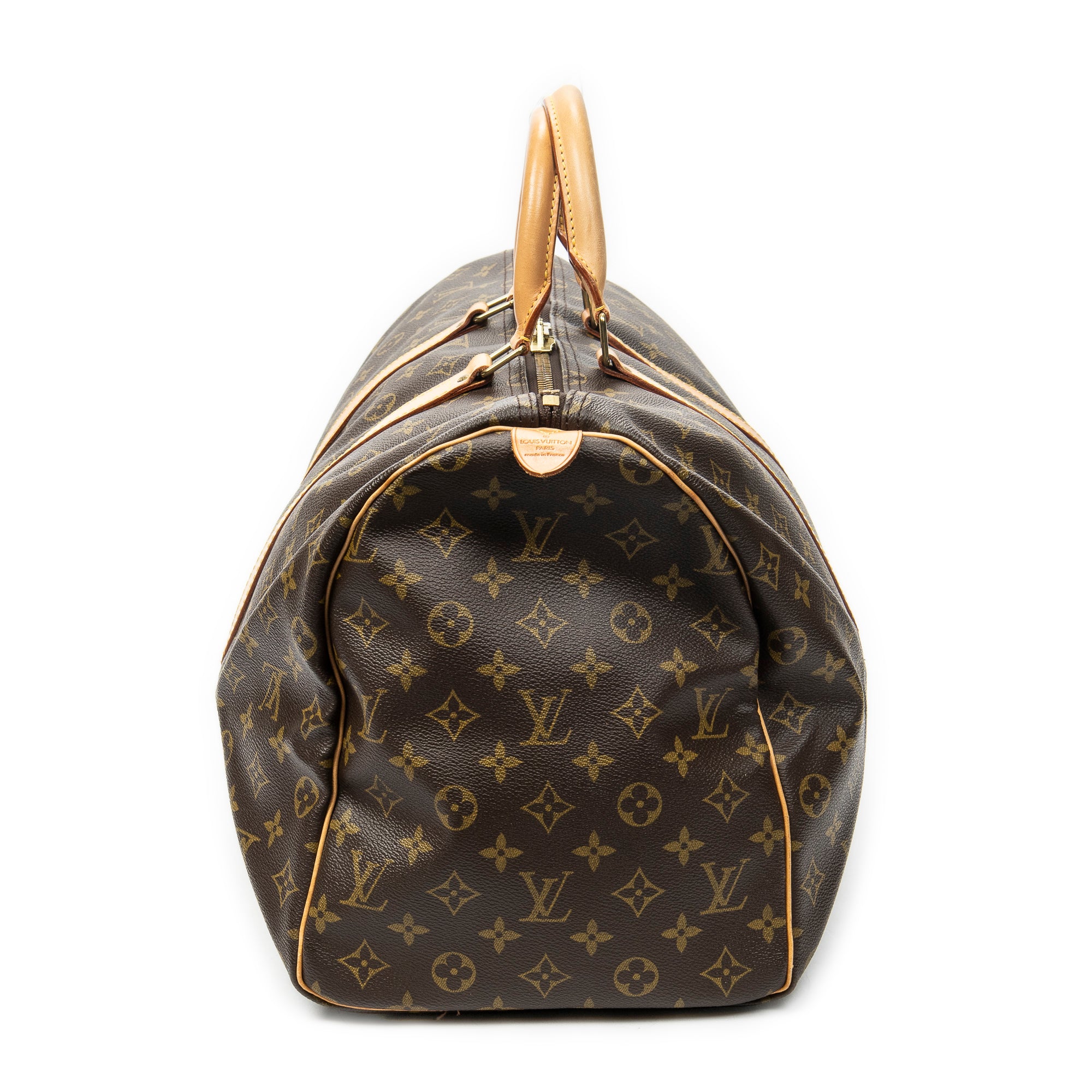 Bolsa de viaje Keepall 50 lona Monogram marrón