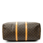 Bolsa de viaje Keepall 50 lona Monogram marrón