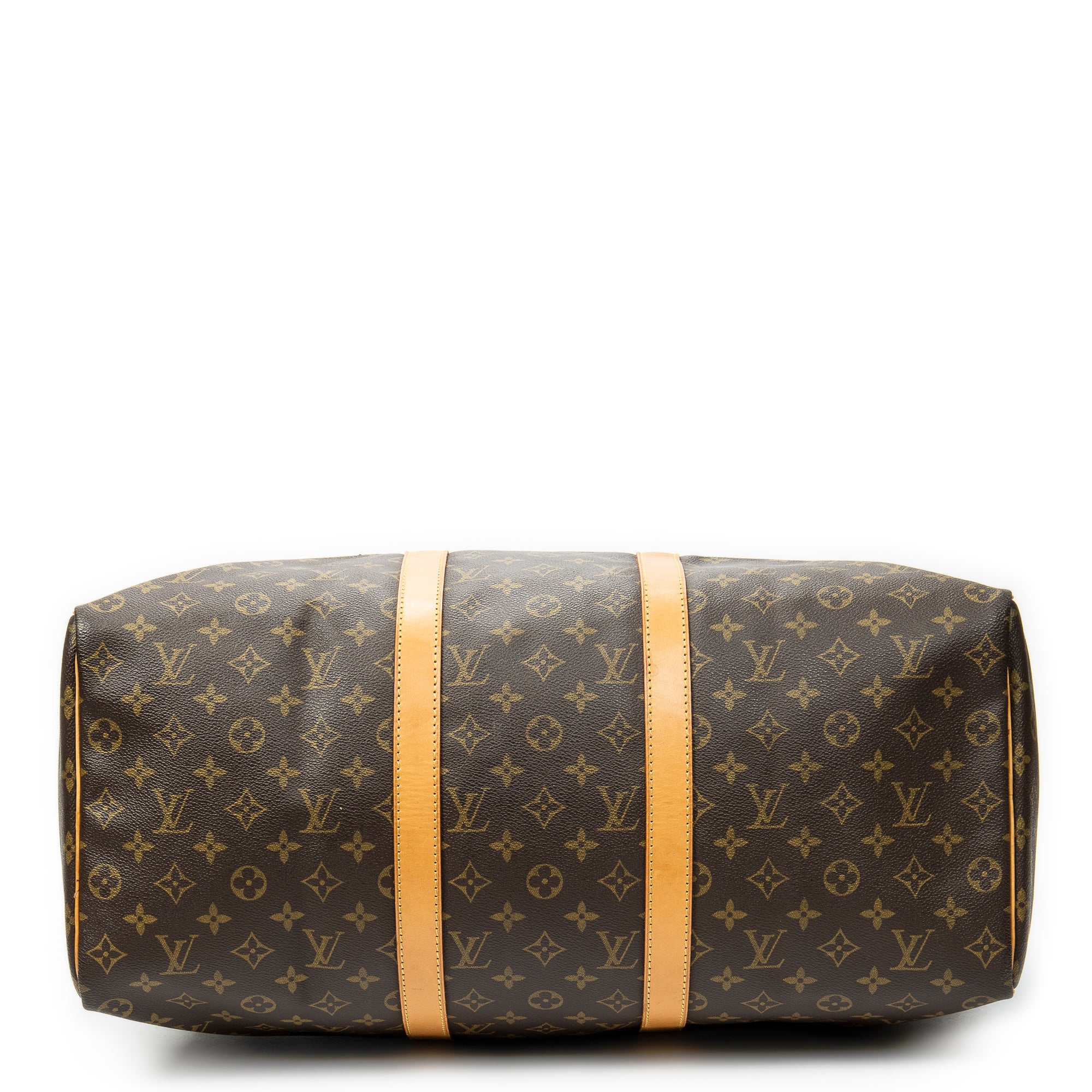 Bolsa de viaje Keepall 50 lona Monogram marrón