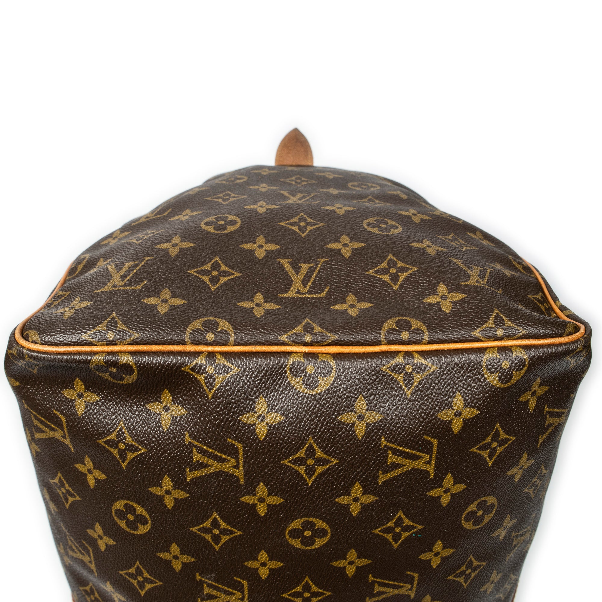 Travel Bag Keepall 55 Brown Monogram Canvas