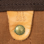 Travel Bag Keepall 55 Brown Monogram Canvas