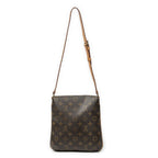 Shoulder Bag Musette Salsa Brown Monogram Canvas