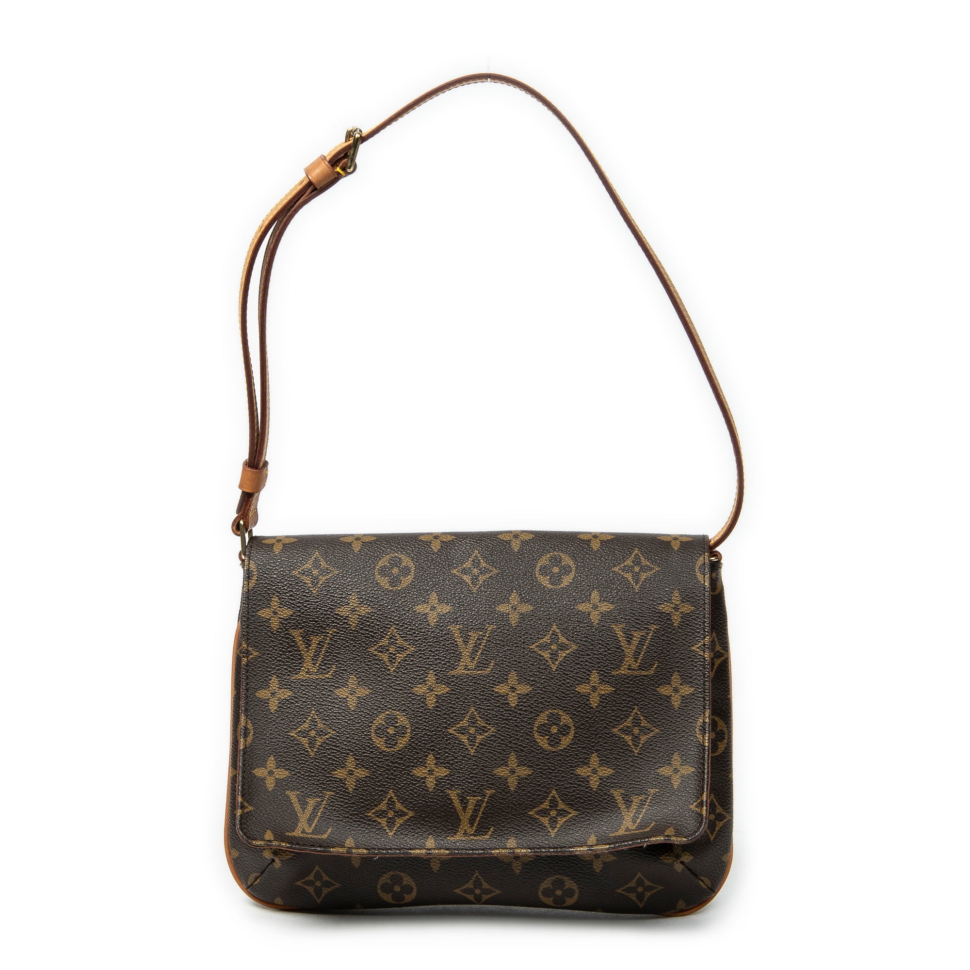Shoulder Bag Musette Tango Brown Monogram Canvas