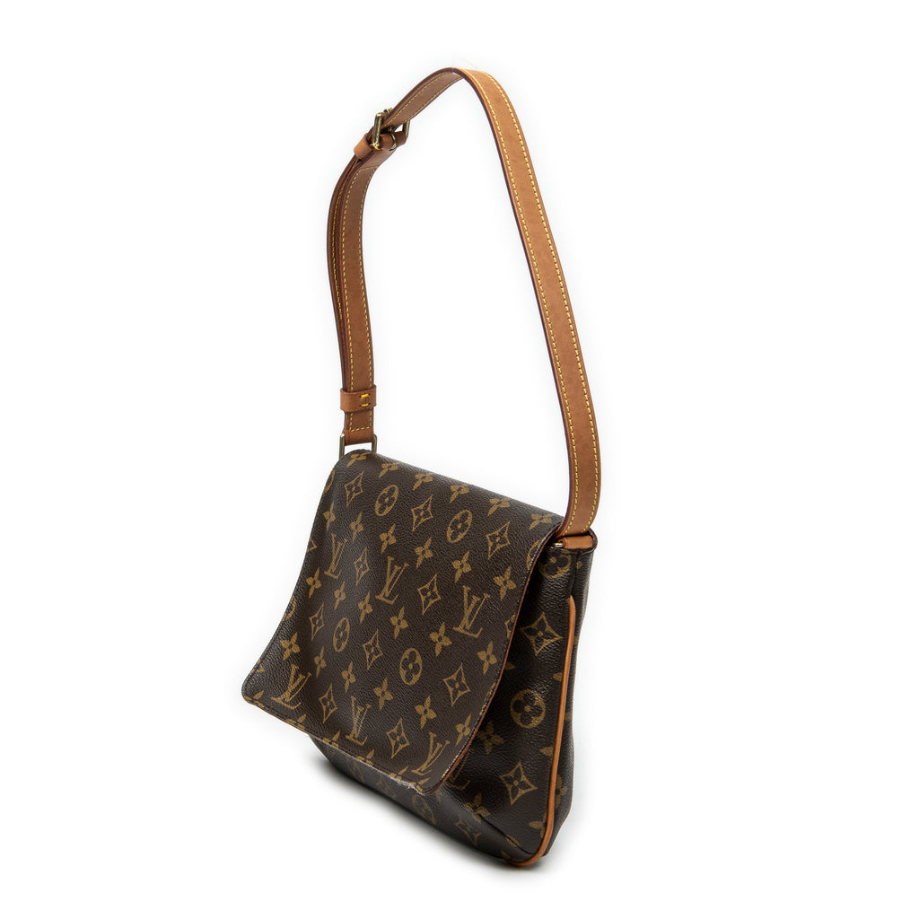 Shoulder Bag Musette Tango Brown Monogram Canvas