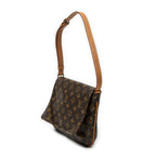 Shoulder Bag Musette Tango Brown Monogram Canvas