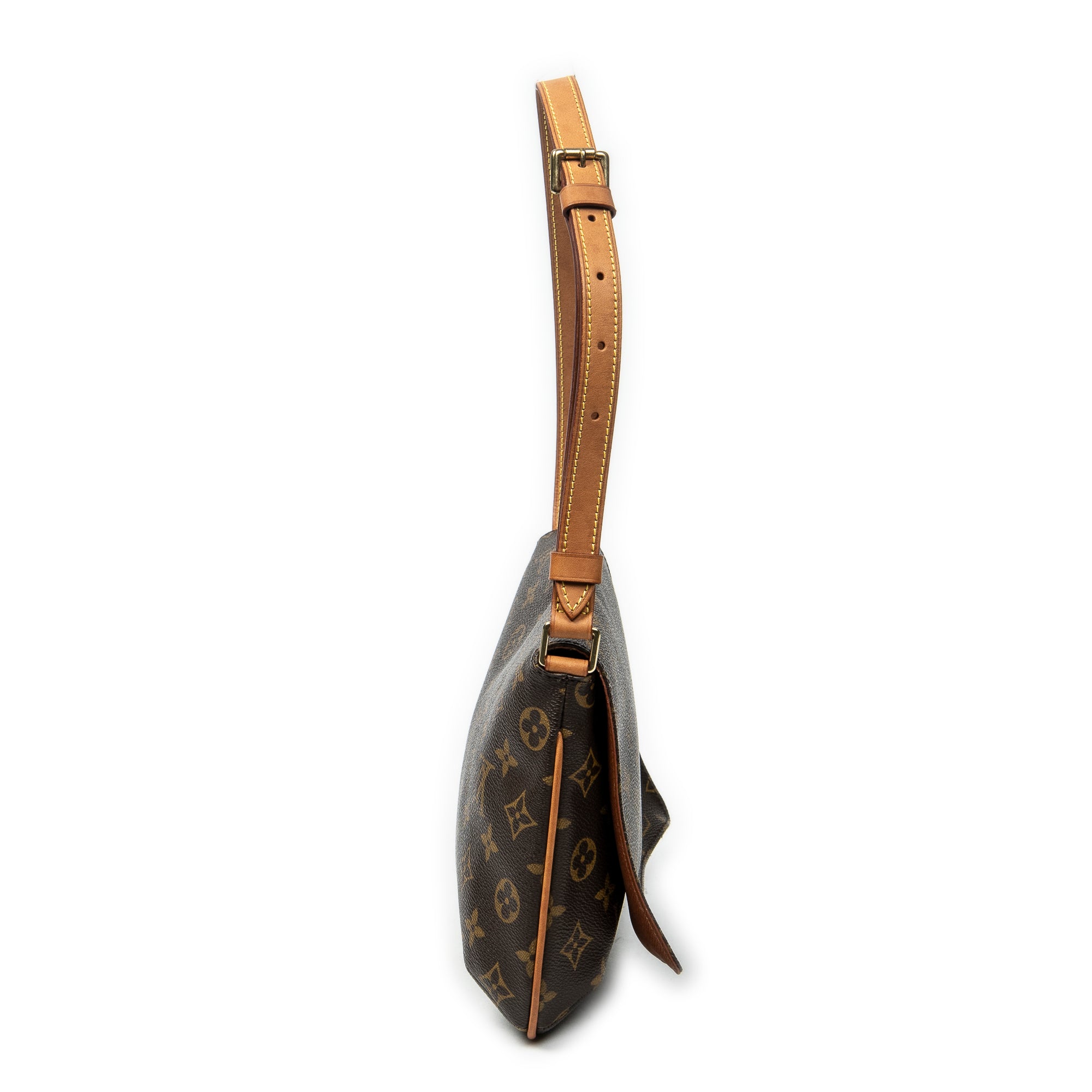 Shoulder Bag Musette Tango Brown Monogram Canvas